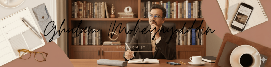 Senior Economist - Dr. Ghulam Mohey-ud-din from Pakistan