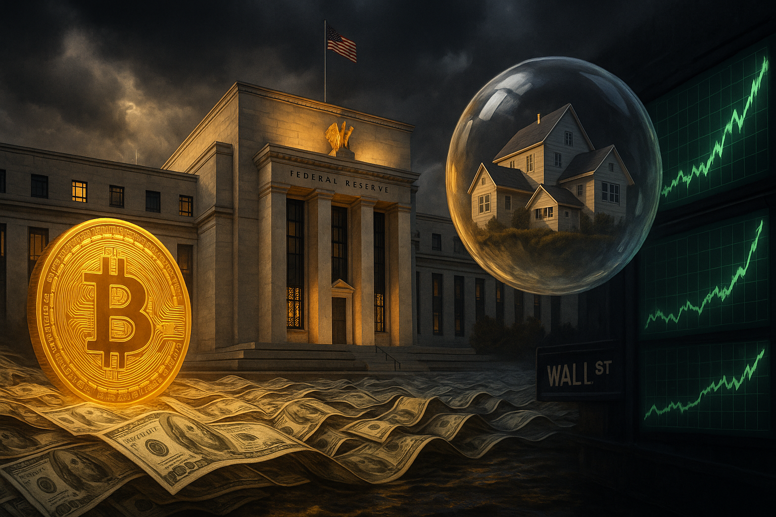 Fed Rate Cut 2025: Shocking Liquidity Risks for Bitcoin, Stocks & Housing 7 US FED Rate Cut 2025 - October